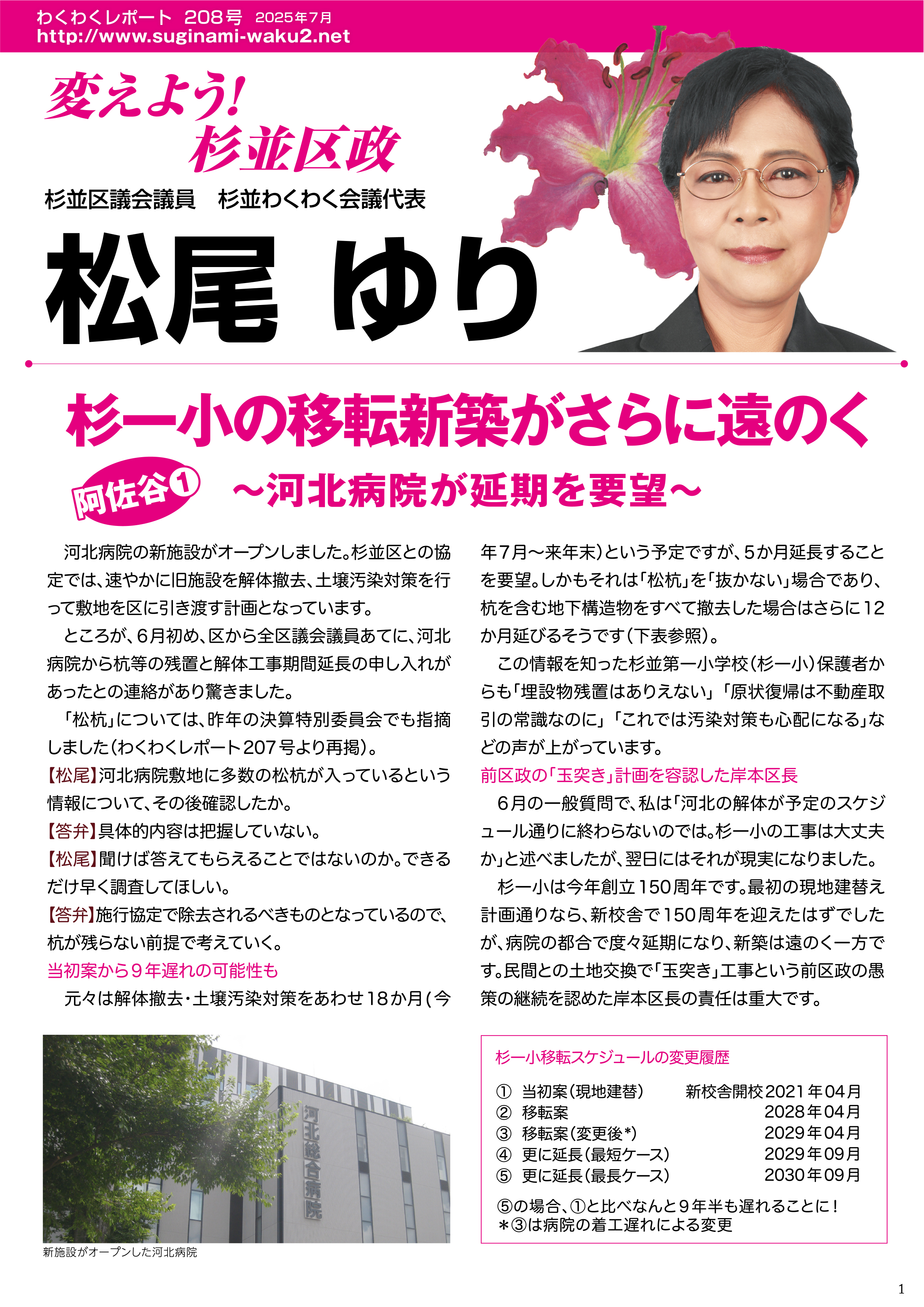 わくわくレポート208号